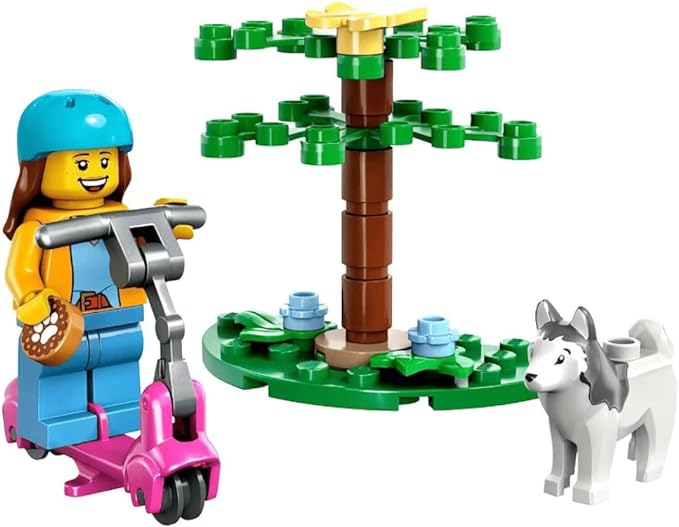 lego 30639 Dog Park and Scooter